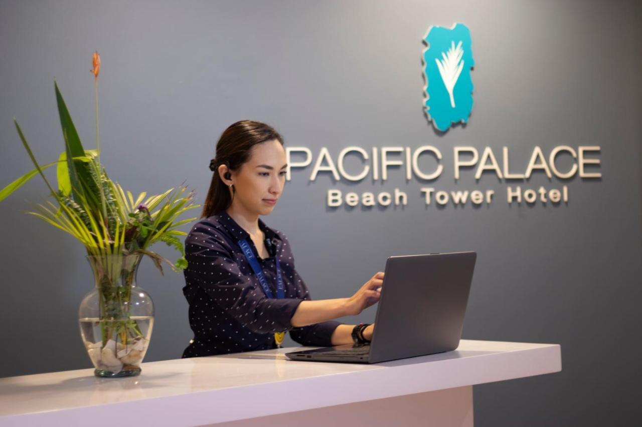 Pacific Palace Beach Tower Hotel Mazatlan Bagian luar foto
